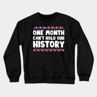 Black History Month, African Crewneck Sweatshirt